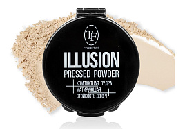 Пудра Триумф СТР21 Illusion матирующая т.02 светлый песок