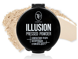 Пудра Триумф СТР21 Illusion матирующая т.02 светлый песок