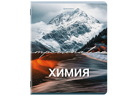 Тетрадь Химия 48л. BRAUBERG 405093 КЛАССИКА ПРИРОДА, обложка картон, клетка, подсказ