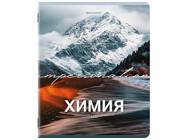 Тетрадь Химия 48л. BRAUBERG 405093 КЛАССИКА ПРИРОДА, обложка картон, клетка, подсказ