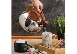 Чайник нержавейка 3л MSY-A010-1/9285 Даникс со свистком