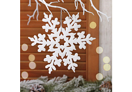 Фигурка Снежинка 201-5359 Бабочка-снежинка