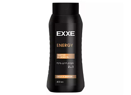 Гель для душа мужской EXEE 2в1 400мл М Strong Сила Энергии М