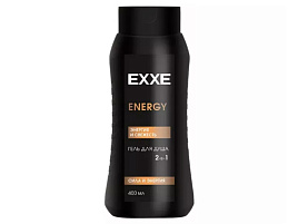 Гель для душа мужской EXEE 2в1 400мл М Strong Сила Энергии
