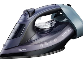 Утюг DELTA LUX DE-3009 фиолетовая