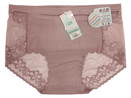 Белье трусы жен. Бесшовные+ажур 48-52р-р