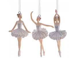 Подвеска полистоун Балерина 11см 782399