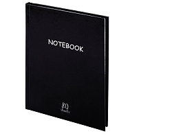 Блокнот 80л. STAFF 114435 "Black", А6, клетка