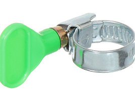 Хомут оцинкованный 25-40мм с барашком W1/2181