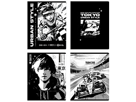 Тетрадь 96л.  Т5ск96 12092 "Аниме. Tokyo", эконом