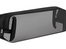 Пенал мягкий Forst Sch_PC67625 "Black mesh", 210*40*60 нейлон