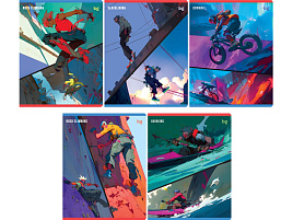 Тетрадь 48л.  Т5ск48 64166 "Увлечения"