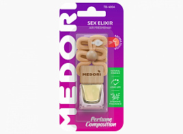 Ароматизатор подвесной бутылочка TB-4004 Medori Секс эликсир