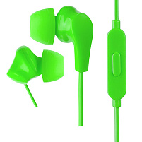 Наушники Perfeo ALPHA 4934 с микрофоном, зеленые