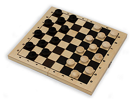 Шашки ИН-7513 деревянные