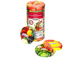 Крышка мет. твист ОФФ 82 Komfi Овощи 20шт 0780