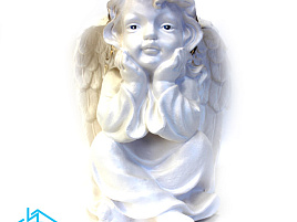 Статуэтка ИА-27 Ангел сидит белый