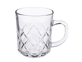 Набор кружек стекло 6шт 879-143 Прозрачная 245мл