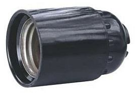 Патрон E27 подвесн. карб. 06584