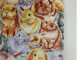 Полотенце 70*140 Кролик (рубчик)