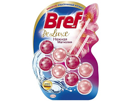 Блок для унитаза БРЕФ 2*50гр. Deluxe Магнолия шарики
