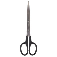Ножницы 21см. Brauberg 237097 "Standard" черные, классической формы, 2-х сторонняя заточка
