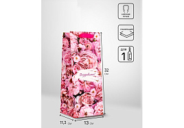 Упаковочная сумочка 13*32 10664781 Поздравляю под бутылку