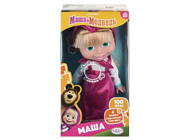 Кукла MB25-100P1-BB Кукла Маша и Медведь 25см