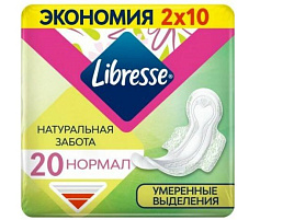 Прокладки Libresse Нейч.Кеар Ультра Норм.20шт(SCA)5431