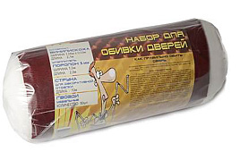 Обивка для двери с поролоном коричневая 242263/8007