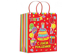 Упаковочная сумочка 34*45 PXL-127512-HB5 Тортик
