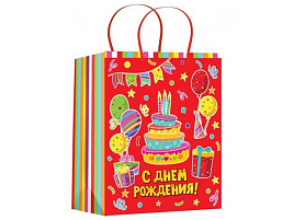 Упаковочная сумочка 34*45 PXL-127512-HB5 Тортик
