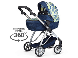 Коляска для кукол 9643-GN