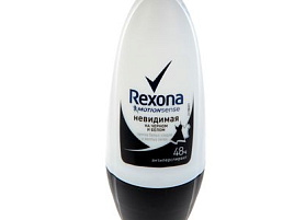 Дезодорант Rexona 50мл rol муж.Невид. д.черного и белого3600