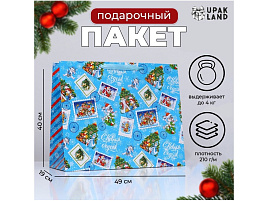 НГ Упаковочная сумочка 49*40 9689444 Новогоднее настроение