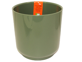 Кашпо цветочное 3,2л Дельта 063483/5275 нефрит с/п