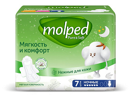 Прокладки Molped Pure Soft 7шт.ночные