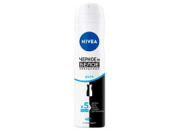 Дезодорант Nivea 150мл Нев.защ.д/черн.и бел.Pure М(Nivea)