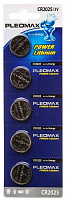 Батарейка Pleomax CR2025 5BL
