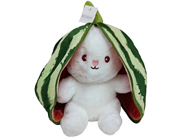 Мягкая игрушка Заяц-арбузик 7079