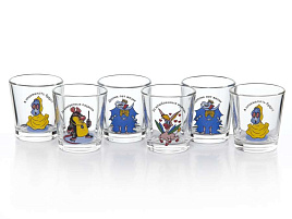 Набор стопок 1250-Д Прикол 50мл 6шт