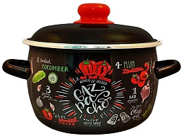 Кастрюля эмаль 3л 1RC181M Лобстер