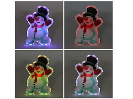 НГ Сувенир свет 196-0447 Снеговичок