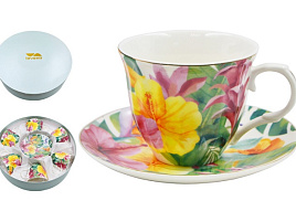 Сервиз чайный 12пр C03-623 12G в круглой коробке