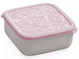 Контейнер для продуктов 2,7л Flexo С69892 розовый