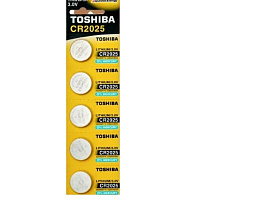 Батарейка Toshiba CR2025 5бл