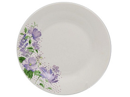 Тарелка обеденная 20,5см 8" т8-7591/0899 Фиалки