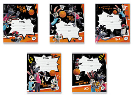 Тетрадь 12л. клетка ErichKrause 62147 Ну, Погоди! Каникулы