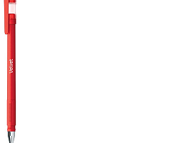 Ручка гел. Berlingo CGp_50127 "Velvet" красная, 0,5мм, прорезиненый корпус