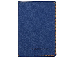 Автодокументы OfficeSpace DL_53594 "Denim", экокожа, синий